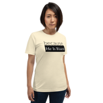 because Risen - Unisex t-shirt