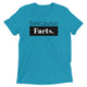 because Facts. - Vintage, fitted look, short sleeve t-shirt