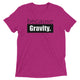 because Gravity. - Vintage, fitted look short sleeve t-shirt