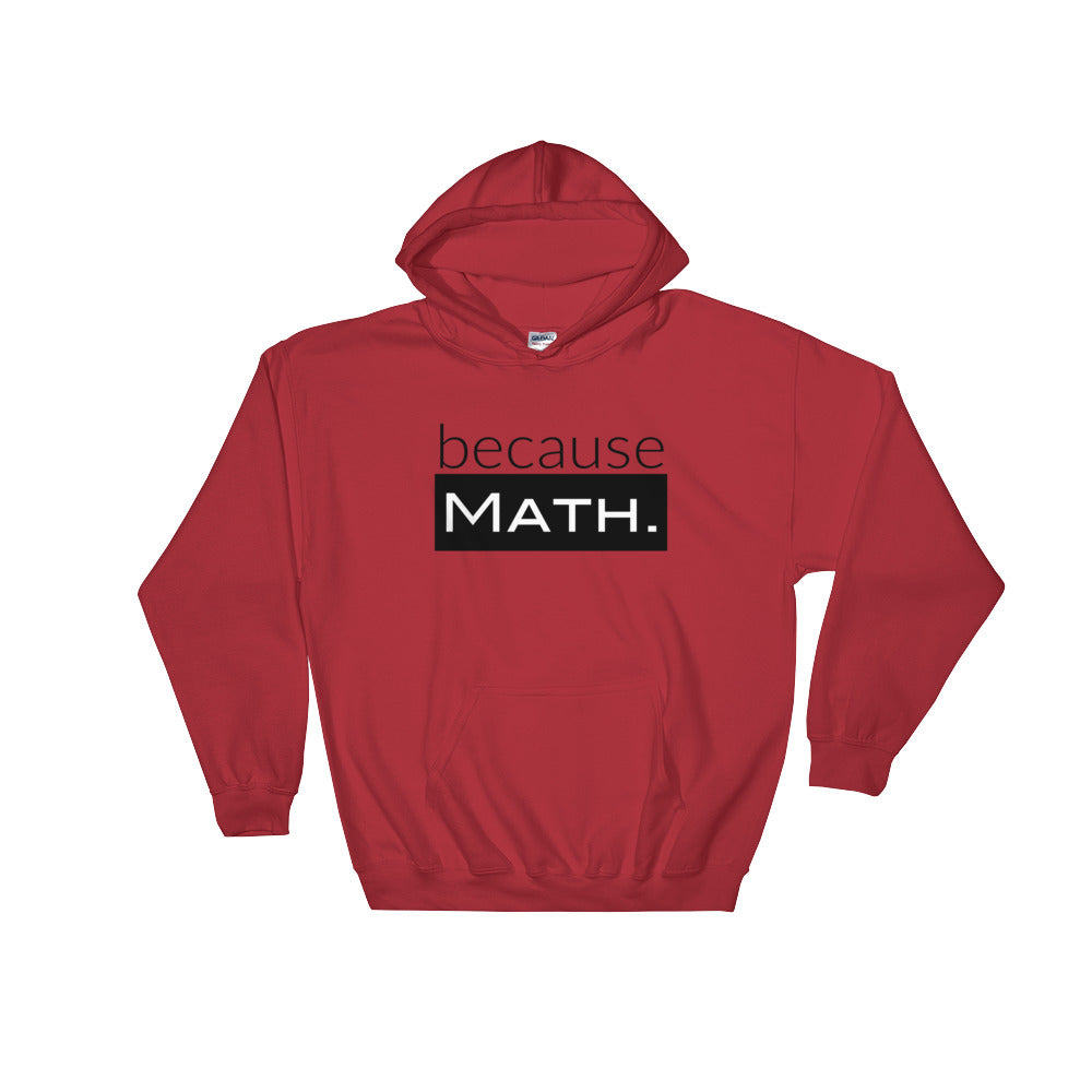 because Math. - Hooded Sweatshirt