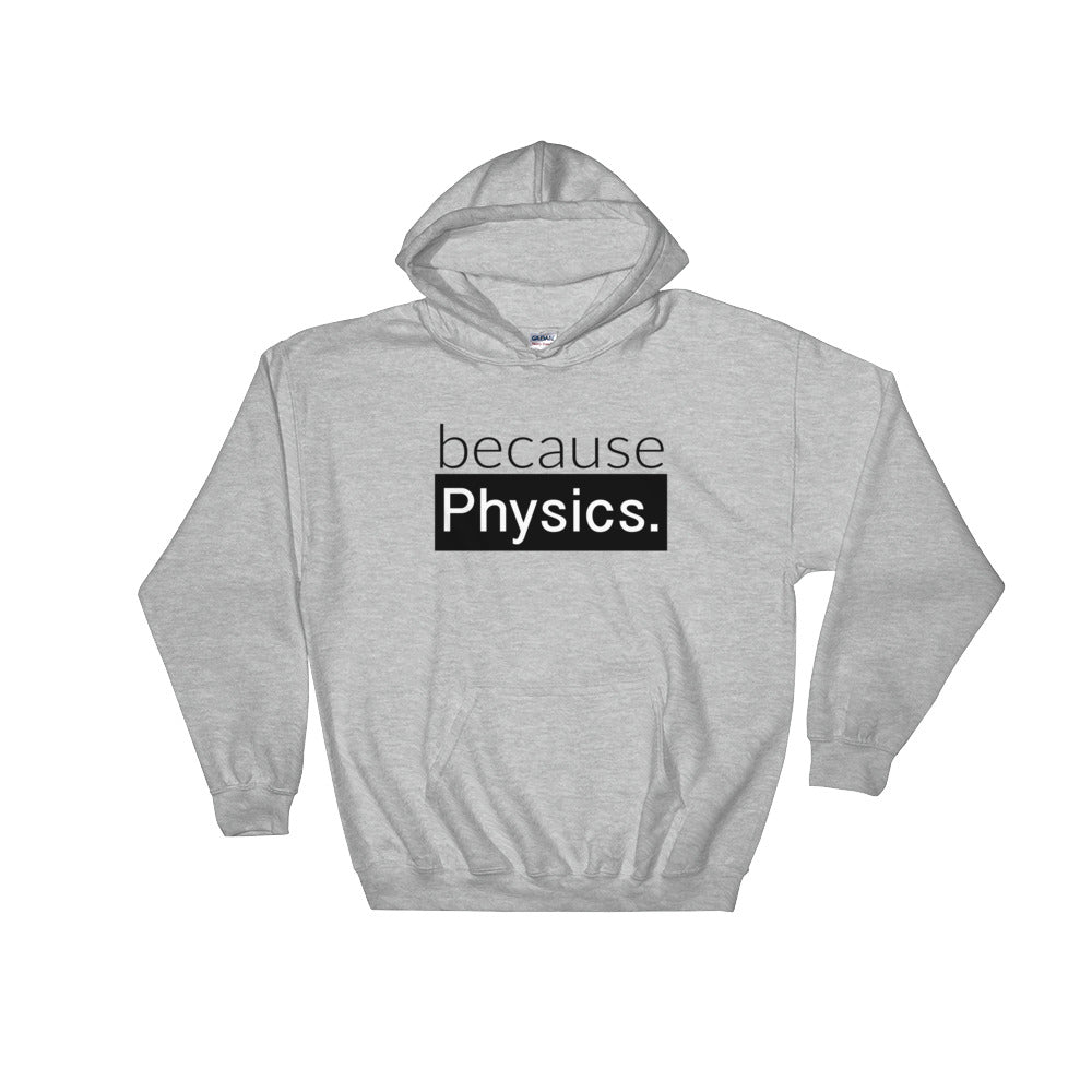 because Physics. - Hooded Sweatshirt